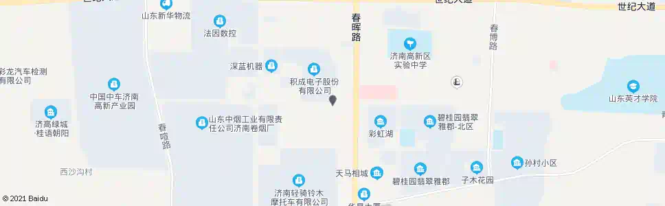 济南科航路春晖路_公交站地图_济南公交_妙搜公交查询2025