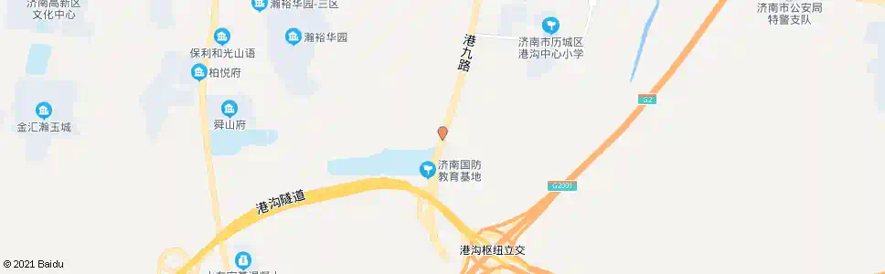 济南济莱高速港沟站_公交站地图_济南公交_妙搜公交查询2025