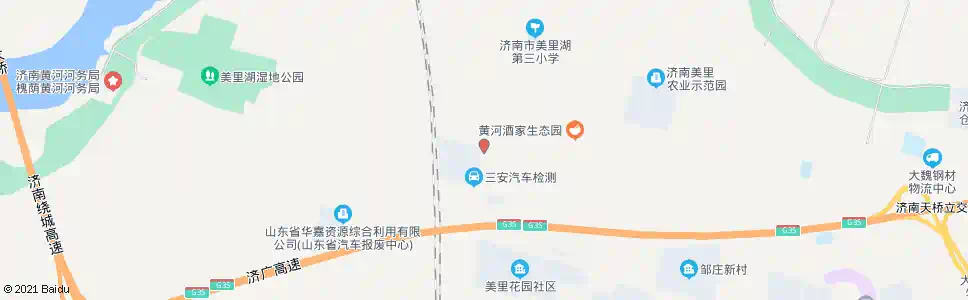 济南郑店村南_公交站地图_济南公交_妙搜公交查询2025