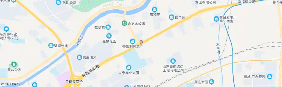 济南齐鲁制药_公交站地图_济南公交_妙搜公交查询2025
