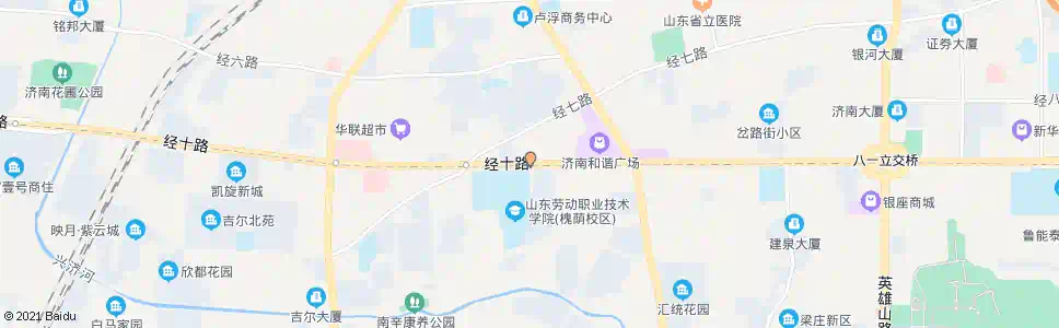 济南经十路经七路_公交站地图_济南公交_妙搜公交查询2025
