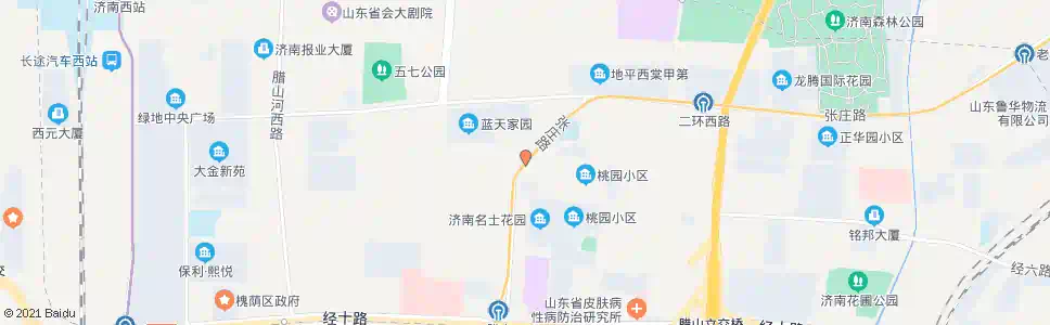 济南张庄路经六路_公交站地图_济南公交_妙搜公交查询2025
