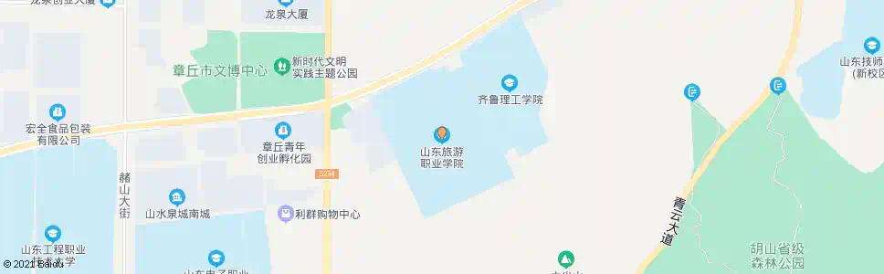 济南旅游学院_公交站地图_济南公交_妙搜公交查询2025