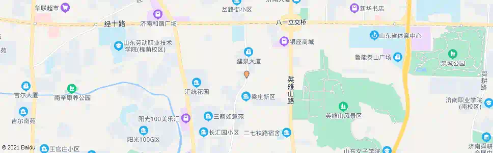 济南小梁庄街_公交站地图_济南公交_妙搜公交查询2025