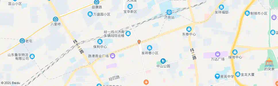 济南经一纬六_公交站地图_济南公交_妙搜公交查询2025