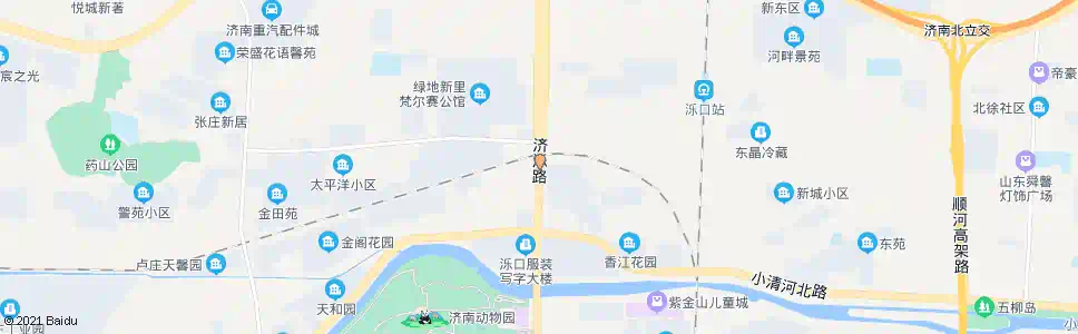济南大坝_公交站地图_济南公交_妙搜公交查询2025