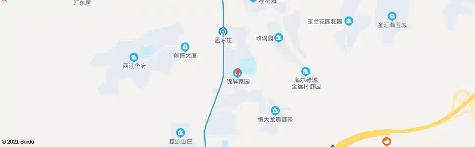 济南锦屏家园_公交站地图_济南公交_妙搜公交查询2025