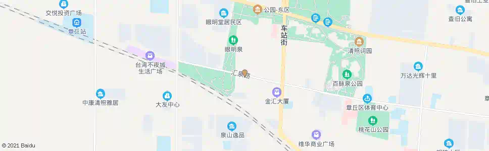 济南城区中队_公交站地图_济南公交_妙搜公交查询2025