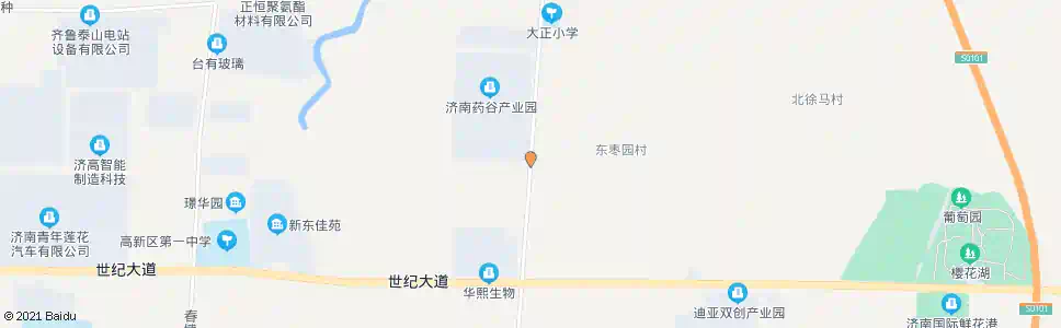 济南大正路_公交站地图_济南公交_妙搜公交查询2025