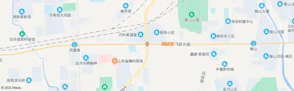 济南殷陈北_公交站地图_济南公交_妙搜公交查询2025
