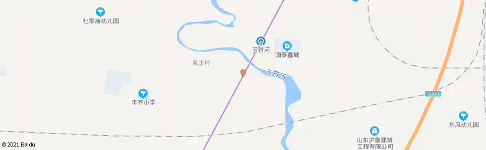 济南袁庄村_公交站地图_济南公交_妙搜公交查询2025