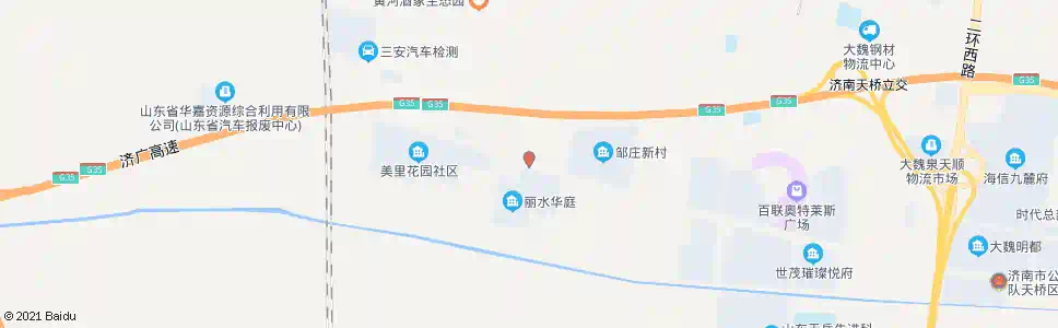 济南绿岛颐年苑_公交站地图_济南公交_妙搜公交查询2025