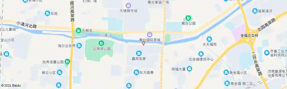 济南小清河南路历山北路_公交站地图_济南公交_妙搜公交查询2025