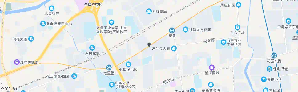 济南祝舜路辛甸中路_公交站地图_济南公交_妙搜公交查询2025