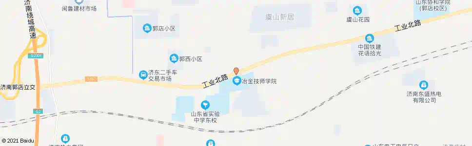 济南郭店东_公交站地图_济南公交_妙搜公交查询2025