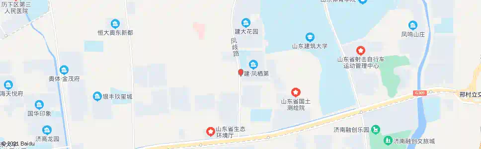 济南兴港路凤岐路_公交站地图_济南公交_妙搜公交查询2025