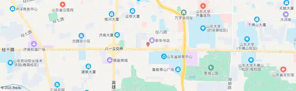 济南胜利大街_公交站地图_济南公交_妙搜公交查询2025