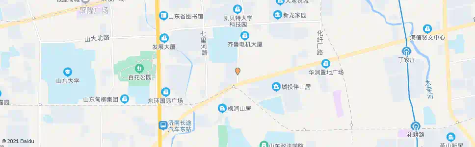 济南华信路南口_公交站地图_济南公交_妙搜公交查询2025