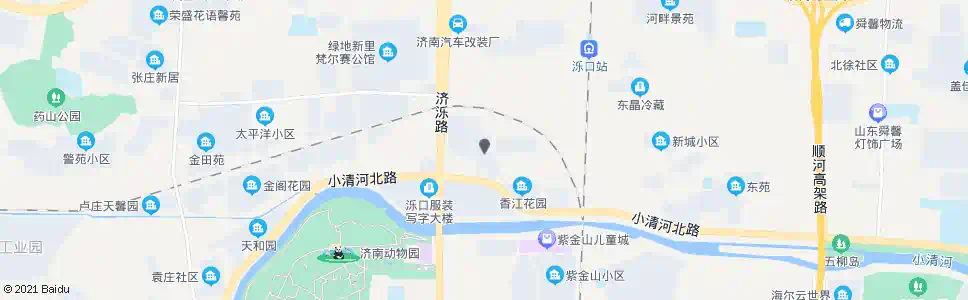 济南香磨李社区_公交站地图_济南公交_妙搜公交查询2025