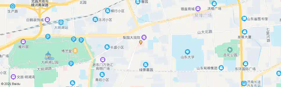 济南省胸科医院_公交站地图_济南公交_妙搜公交查询2025