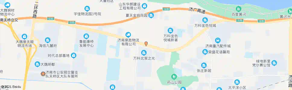 济南天桥工业开发区_公交站地图_济南公交_妙搜公交查询2025