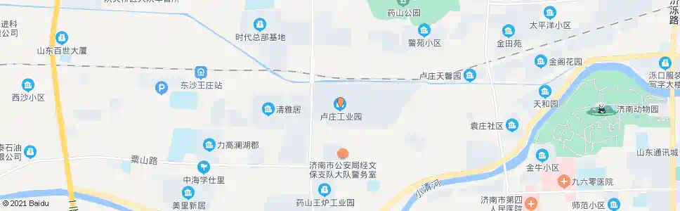济南卢庄工业园_公交站地图_济南公交_妙搜公交查询2025
