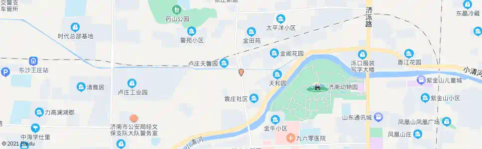 济南袁庄_公交站地图_济南公交_妙搜公交查询2025