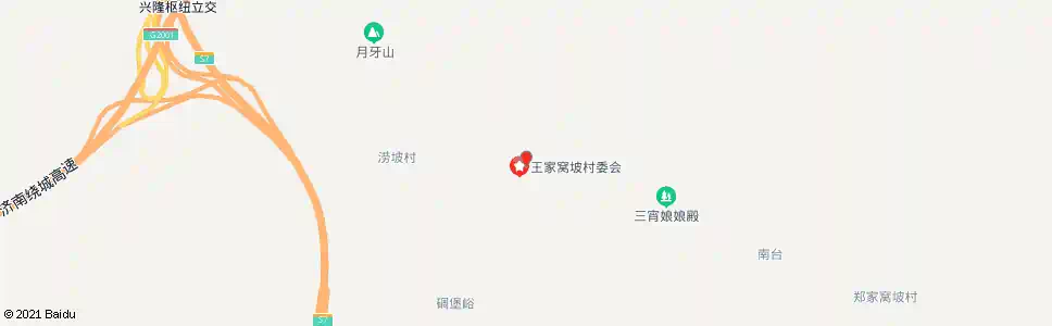 济南王家村西_公交站地图_济南公交_妙搜公交查询2025