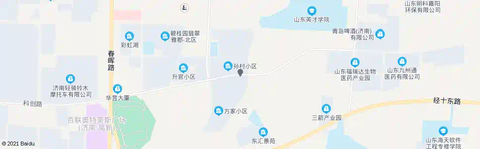 济南孙村新区_公交站地图_济南公交_妙搜公交查询2025
