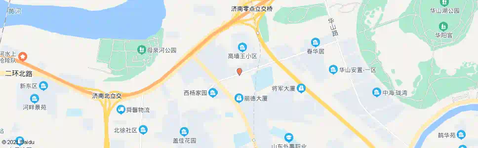 济南历城区政府宿舍_公交站地图_济南公交_妙搜公交查询2025