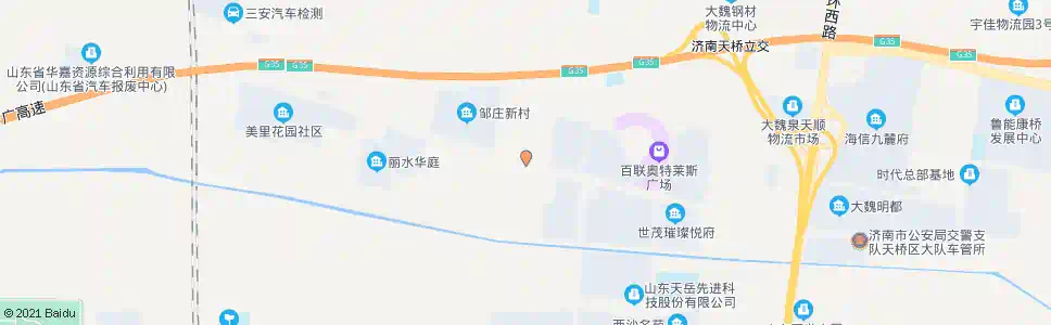 济南邹庄_公交站地图_济南公交_妙搜公交查询2025