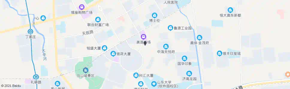 济南舜风路_公交站地图_济南公交_妙搜公交查询2025