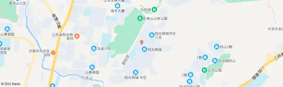济南舜城商业区_公交站地图_济南公交_妙搜公交查询2025