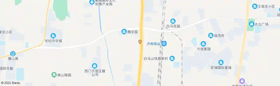 济南后魏华庄_公交站地图_济南公交_妙搜公交查询2025