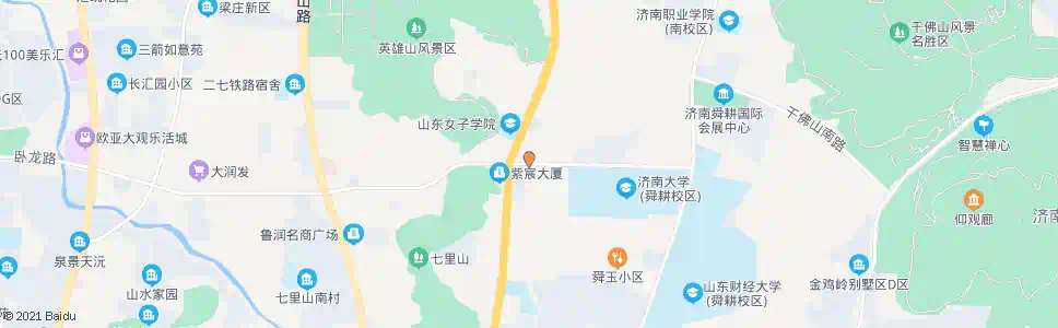 济南玉函路济大路_公交站地图_济南公交_妙搜公交查询2025