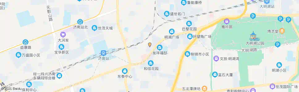 济南茂新街_公交站地图_济南公交_妙搜公交查询2025