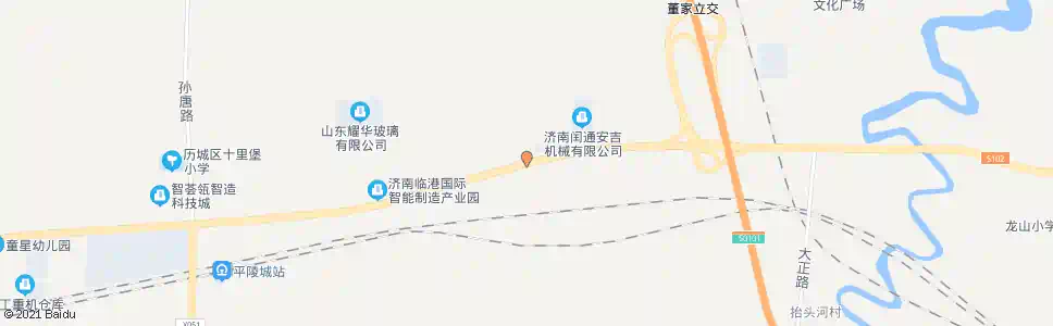 济南曹家庄_公交站地图_济南公交_妙搜公交查询2025