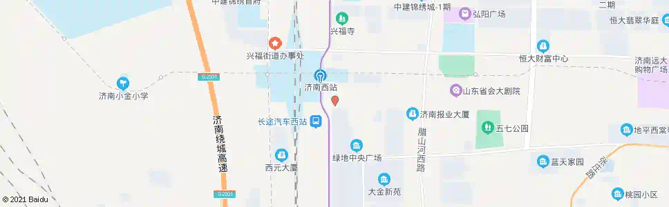济南济南西站公交枢纽_公交站地图_济南公交_妙搜公交查询2025