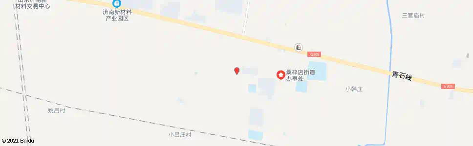 济南桑梓店镇政府西_公交站地图_济南公交_妙搜公交查询2025