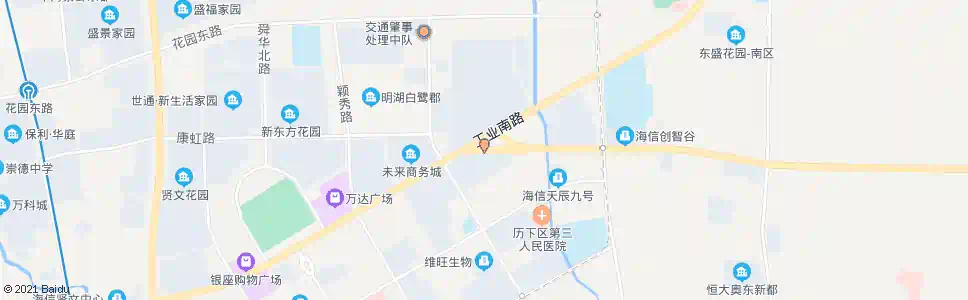 济南世纪大道工业南路_公交站地图_济南公交_妙搜公交查询2025