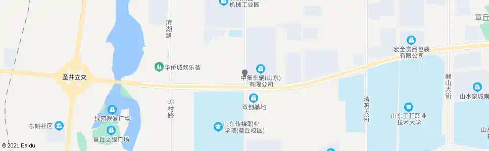 济南东鹅庄_公交站地图_济南公交_妙搜公交查询2025