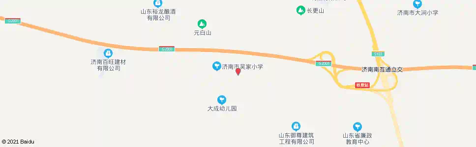 济南吴家北_公交站地图_济南公交_妙搜公交查询2025