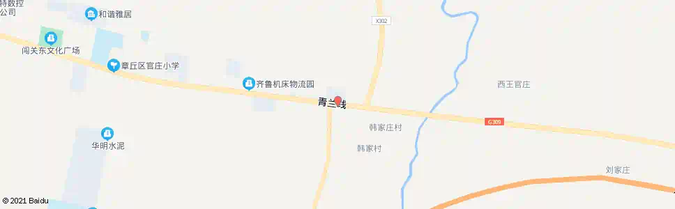 济南官庄交管所_公交站地图_济南公交_妙搜公交查询2025