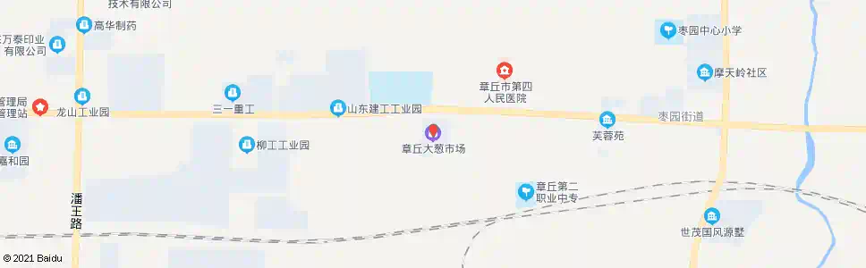 济南章丘大葱市场_公交站地图_济南公交_妙搜公交查询2025