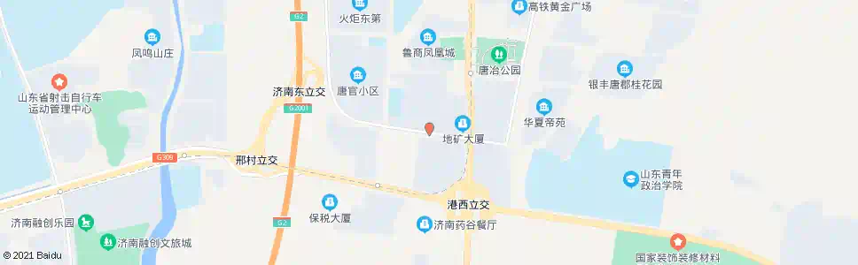 济南敬德街唐冶中路_公交站地图_济南公交_妙搜公交查询2025