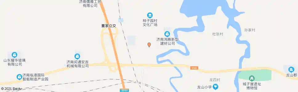 济南柿子园商业街_公交站地图_济南公交_妙搜公交查询2025