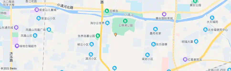 济南水园新区_公交站地图_济南公交_妙搜公交查询2025