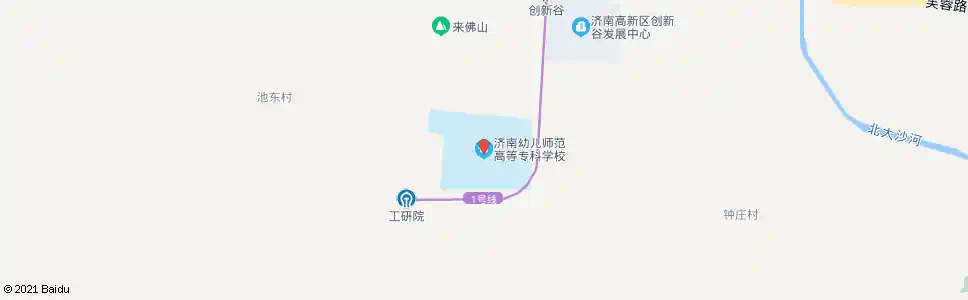 济南济南幼儿师范_公交站地图_济南公交_妙搜公交查询2025