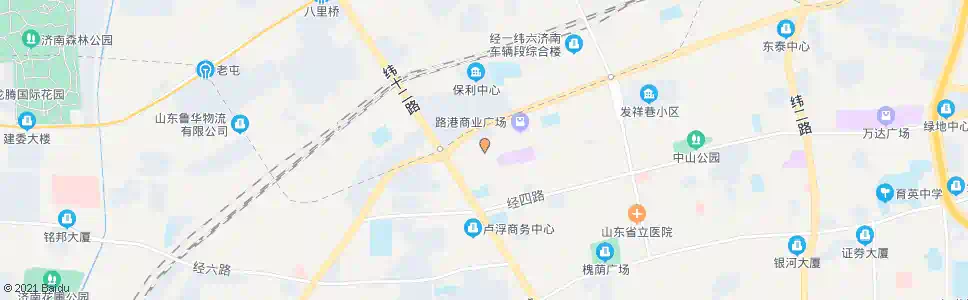 济南华联商厦_公交站地图_济南公交_妙搜公交查询2025
