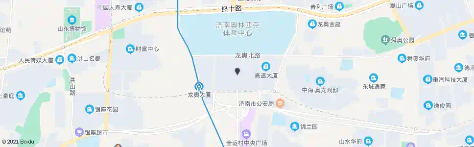 济南龙奥大厦_公交站地图_济南公交_妙搜公交查询2025